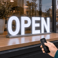 Cold White LED Open Sign for Business, 30