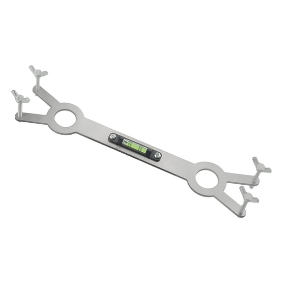 Cold and Hot Water Shower Positioner Faucet Leveling Device Mixing Valve Holder