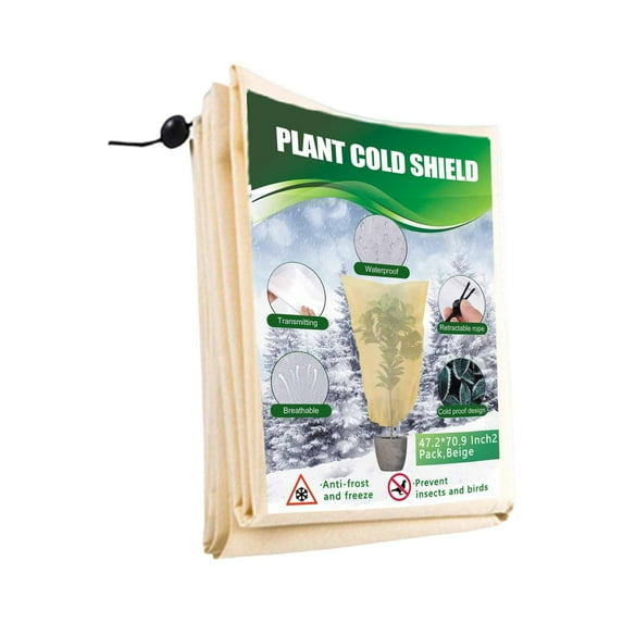 ColdProof Plant Covers For Garden & Orchard, Insulation Frost Protection Bags For Trees Plants, Reusable EcoFriendly Outdoor Gardening Covers, Multiple Sizes * To