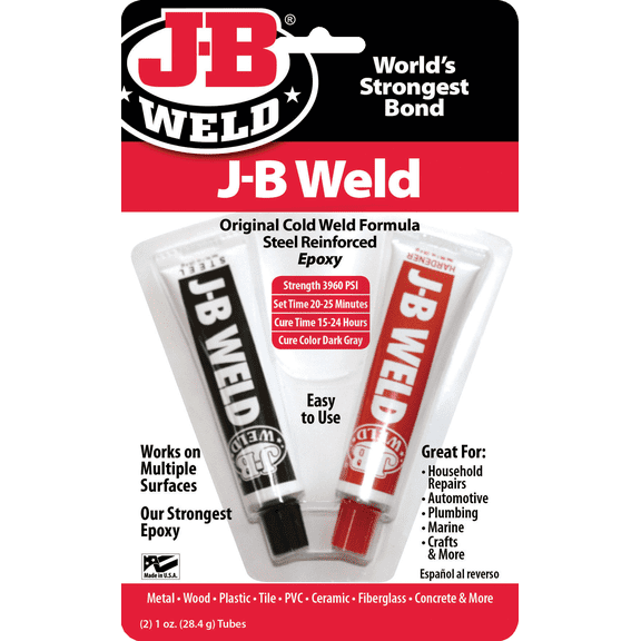 ColdWeld Epoxy - Pack of 4 Residential Use, Standard Application