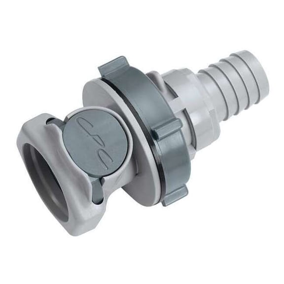 Colder Coupler,Polypropylene,Gray,Push In HFC16812