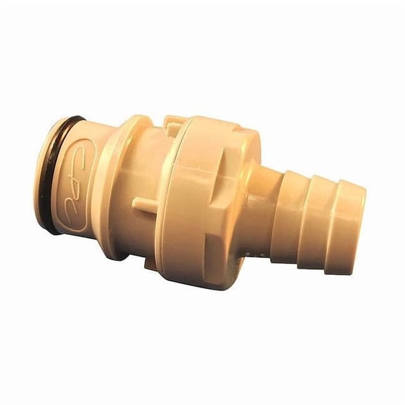 Colder Coupler,Polypropylene,Gray,Push In HFC241212