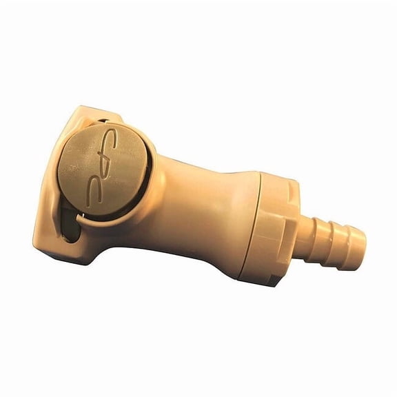 Colder Coupler,Polypropylene,Gray,Push In HFCD17812