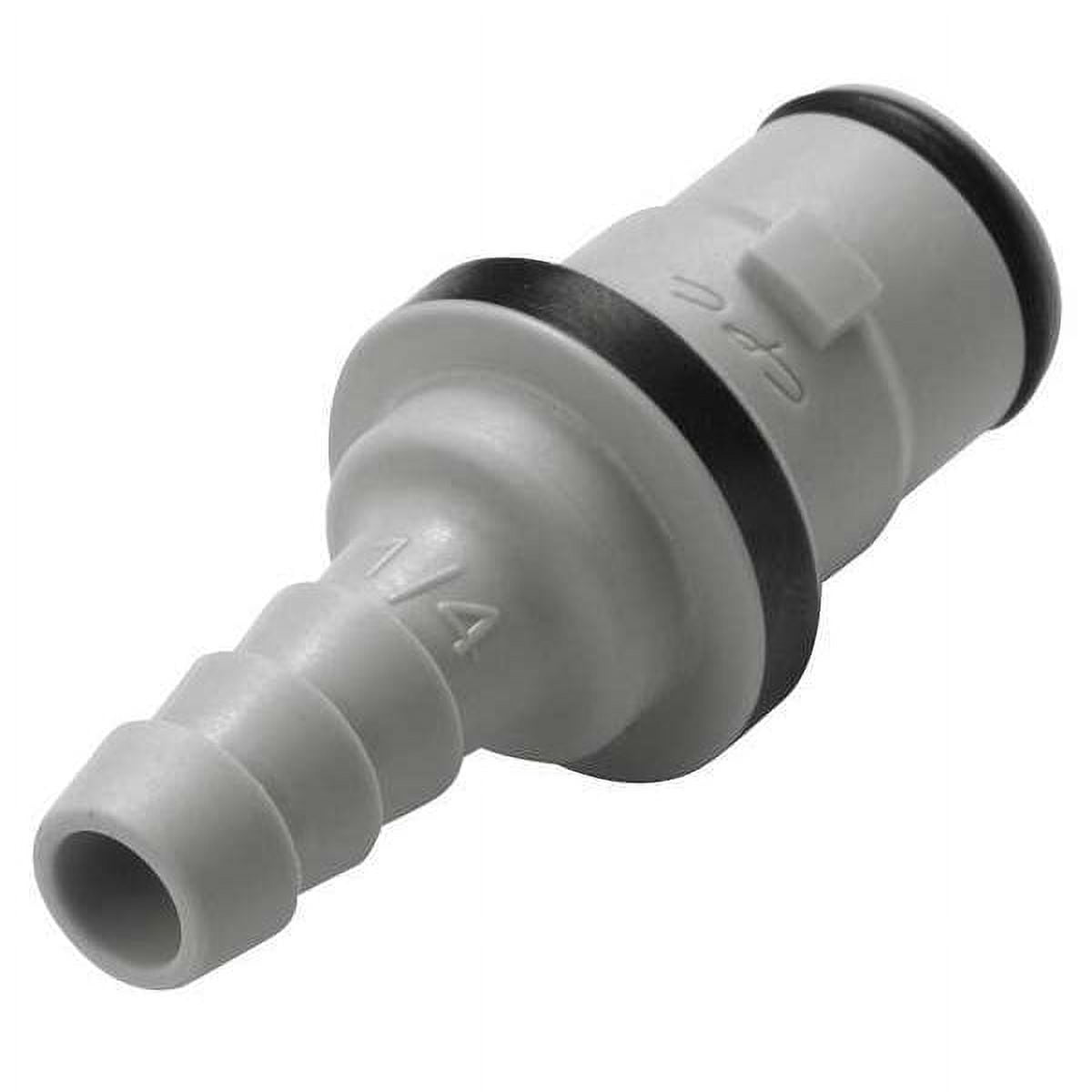 COLDER PRODUCTS COMPANY Colder Coupler,Polypropylene,Gray,Push In NS2D220412
