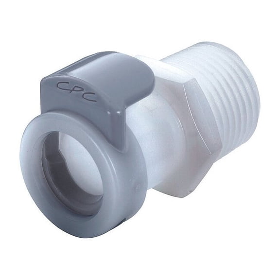 Colder Coupler,Push In,Acetal,White APC10006