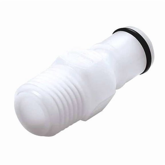 Colder Coupler,Push In,Acetal,White APCD24004