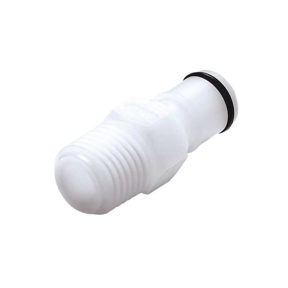 Colder Coupler,Push In,Acetal,White APCD24006