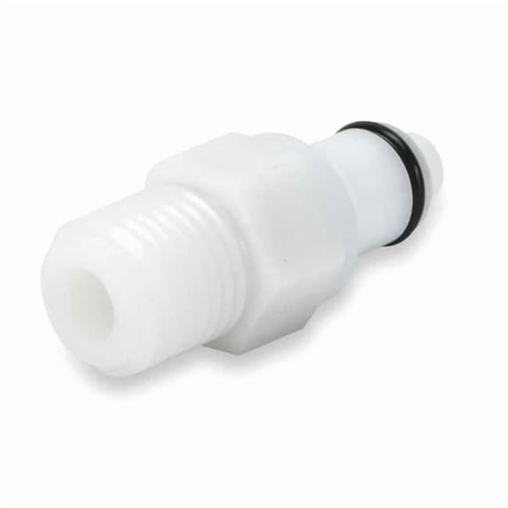 Colder Inline Insert,Acetal,Shut-Off,MNPT PLCD24004