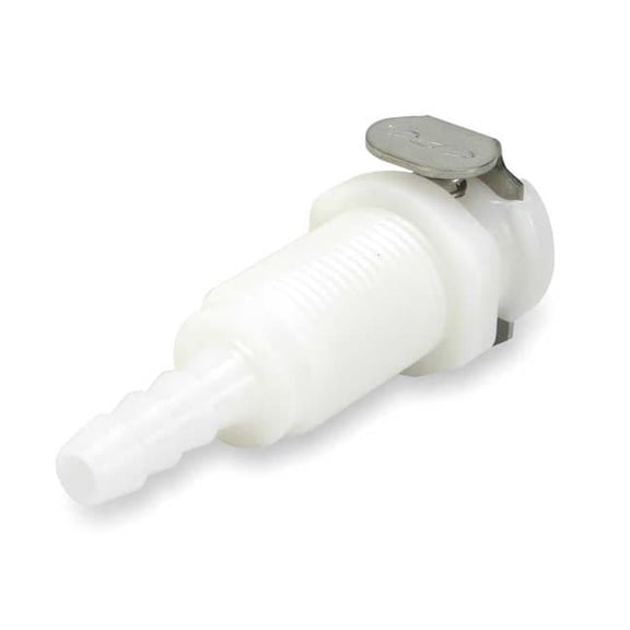 Colder Panel Mount Coupler,Acetal,Shut-Off PMCD1602