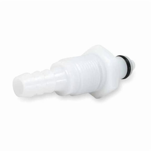 Colder Panel Mount Insert, Acetal, Shut-Off, Barbd PMCD4201
