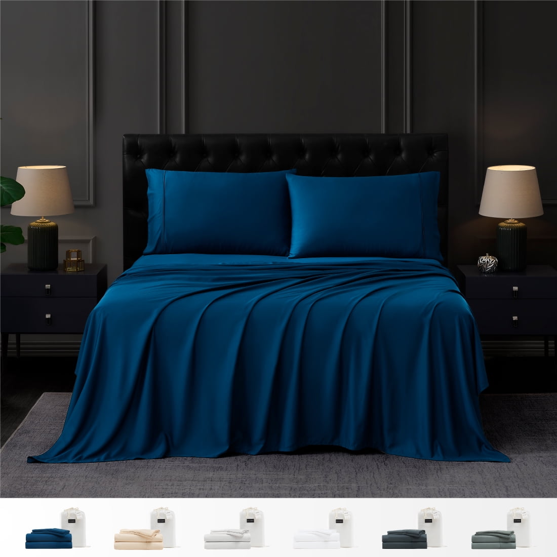 Coldest Full Size Bedding Sheets & Pillowcases 100 Bamboo Deep