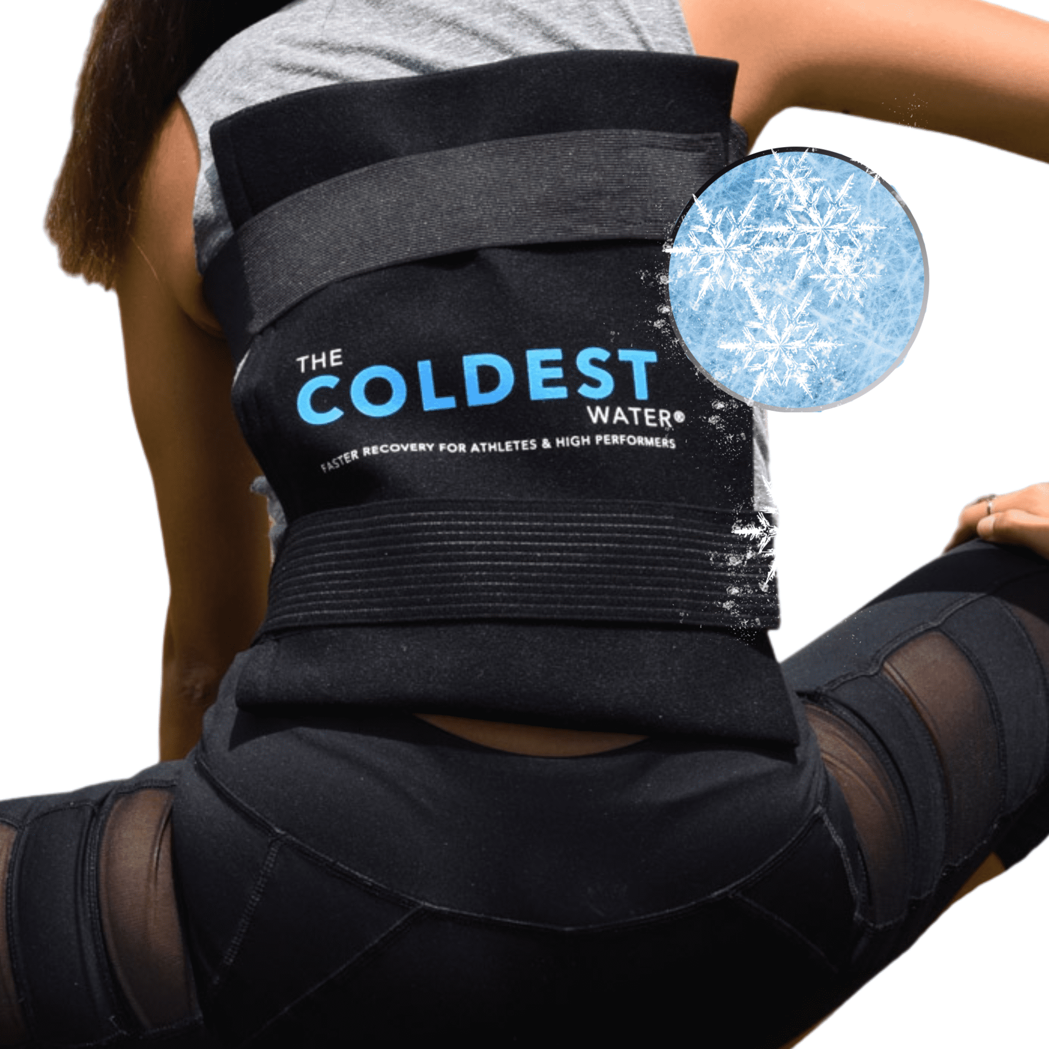Zettfuly Ice Packs for Injuries Reusable, Large Cold Pack with 2 Straps,  Flexible Gel Ice Pack & Wrap for Swelling, Bruises, After Surgery