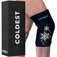 thumbnail image 1 of Coldest Knee Ice Pack 360 - Knee Pain Relief Compression, Reusable Gel Ice wrap for Leg Injuries, Swelling, Knee Replacement Surgery, Cold Compress Therapy for Arthritis (Small), 1 of 8