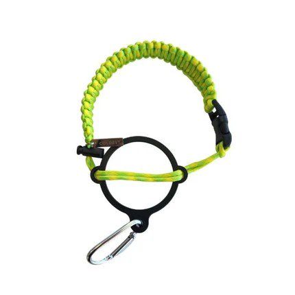 Coldest Paracord Handle for Wide Mouth Water Bottles - Multi-Compatible Reusable Water Bottle Accessories Handle Survival Cord (Neon Moon )