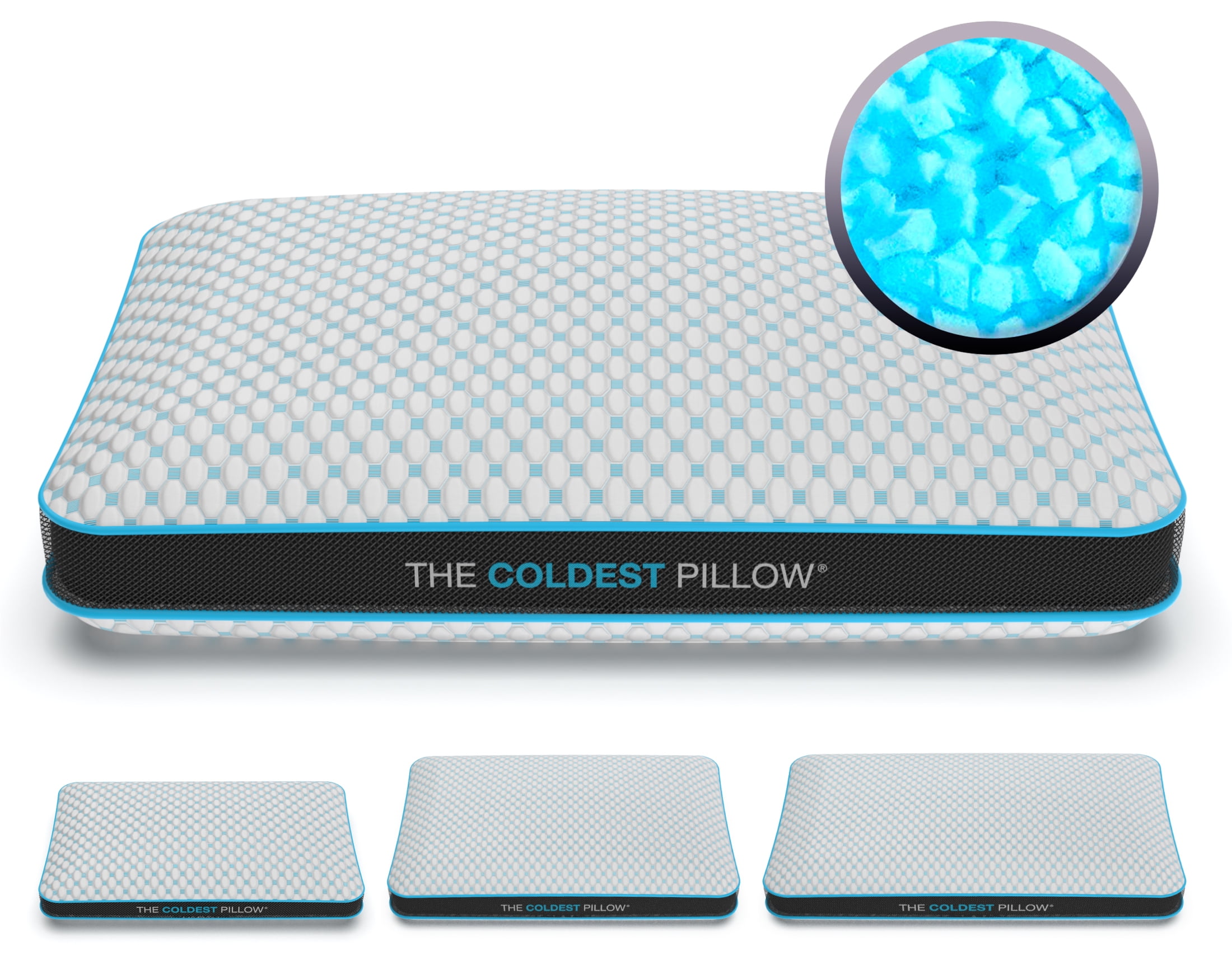 Coldest Pillow King Adjustable Fill Bed Pillow, Best for Breathable