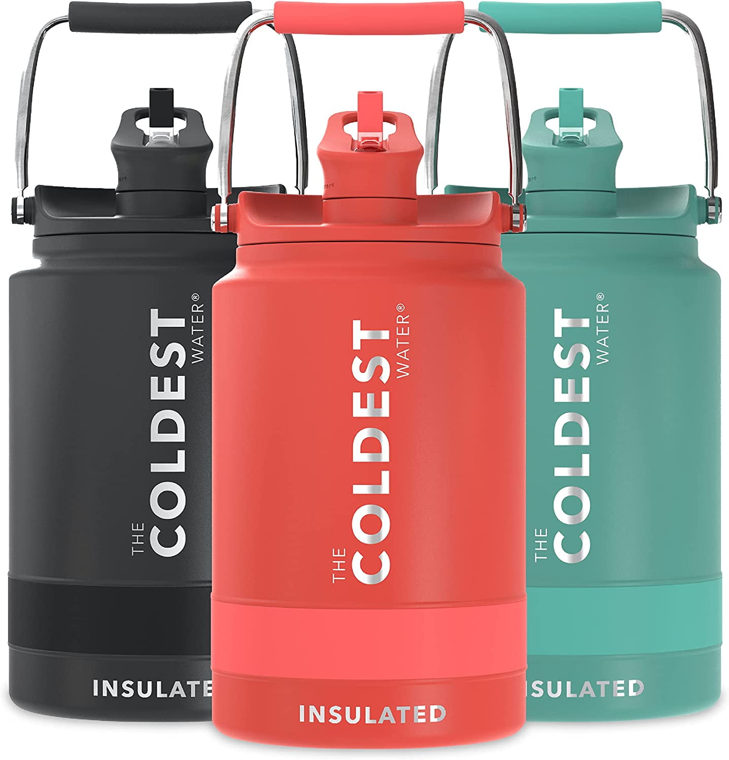 Square: Insulated Steel Bottle  Keeps Hot & Cold for 4-6 Hours