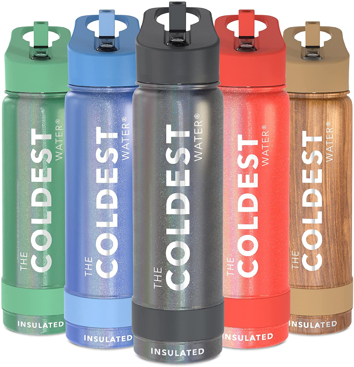 The Coldest Sports Water Bottle Vacuum Insulated Stainless