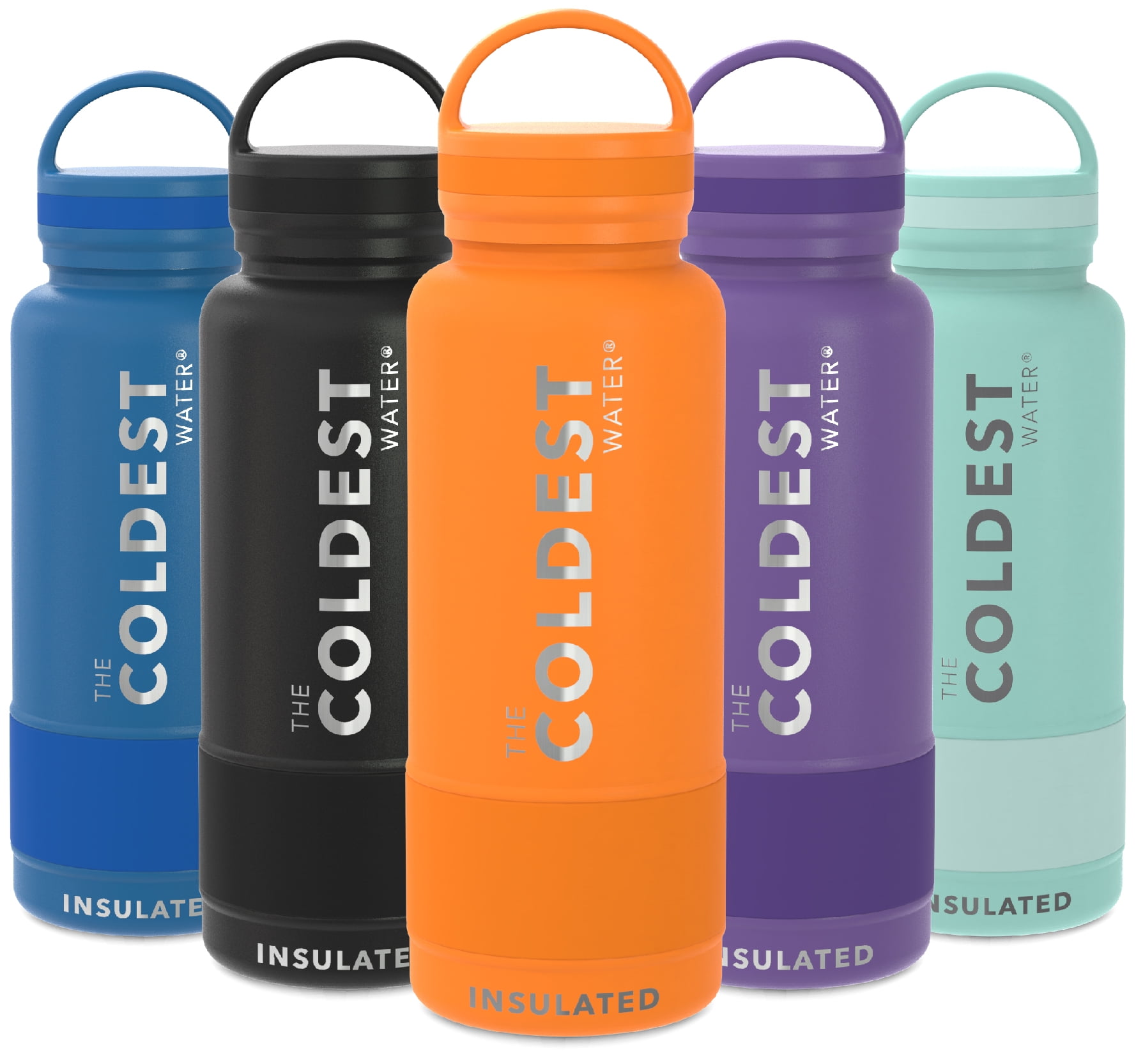 Coldest Water 1-Gallon Insulated Bottle keeps drinks cold for 36+ hours