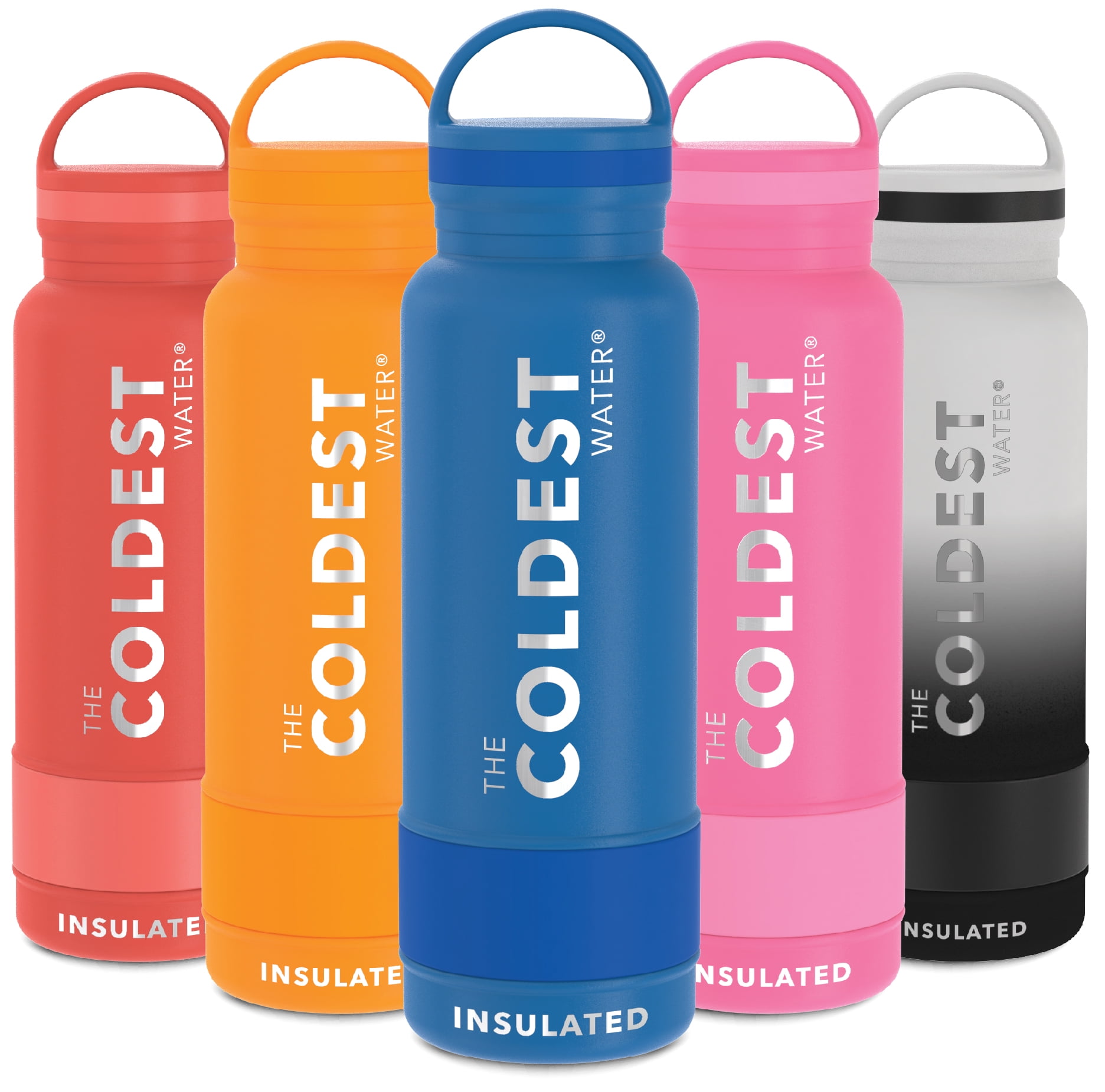 Coldest Sports Water Bottle - Leak Proof, Double Walled, Stainless Steel  Cold & Hot Bottle, Thermo Mug ( Sailor Blue, 21 Oz)