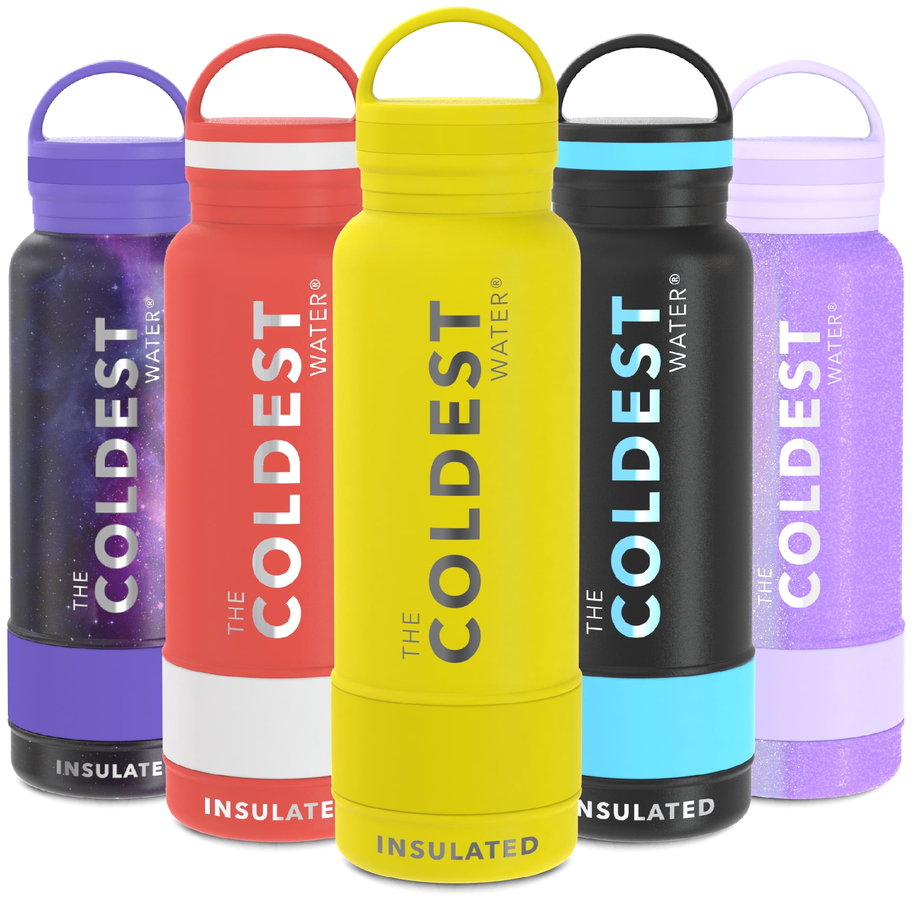 Coldest Sports Water Bottle - Leak Proof, Double Walled, Stainless Steel  Cold & Hot Bottle, Thermo Mug ( Sailor Blue, 21 Oz)