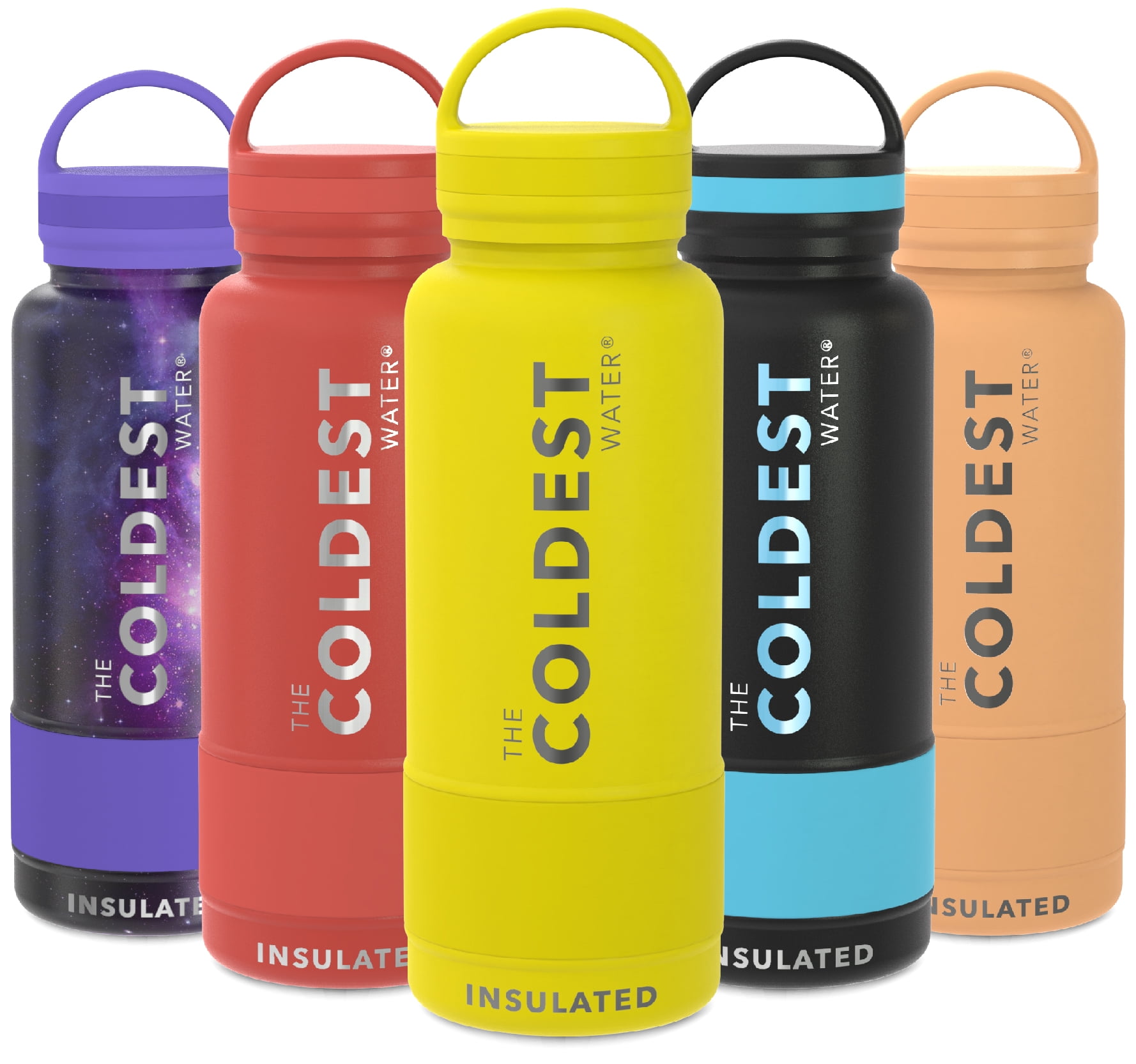 Coldest Water 1-Gallon Insulated Bottle keeps drinks cold for 36+ hours