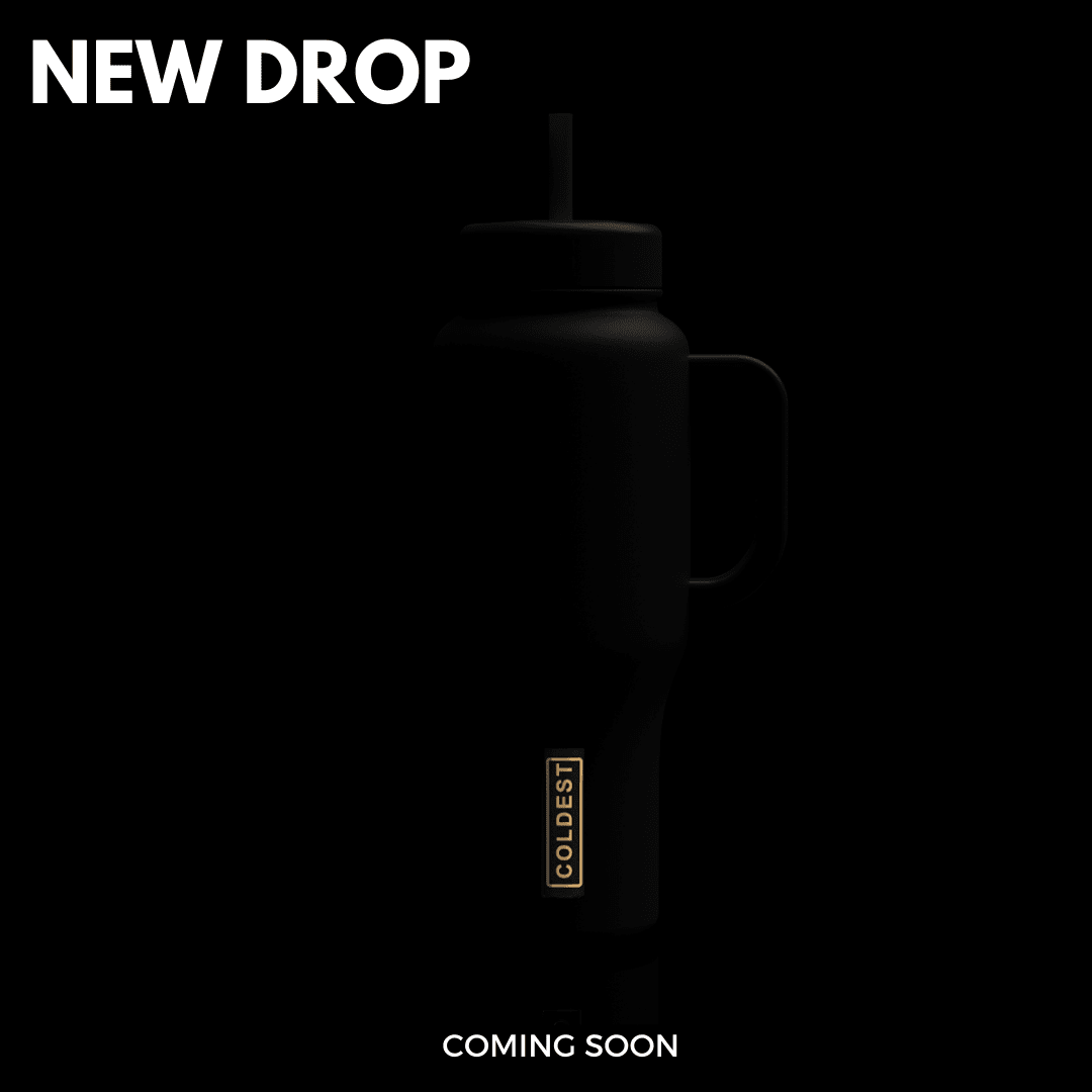 Coldest Tumbler with Handle and Straw Lid, 3 Lids Insulated Shaker ...