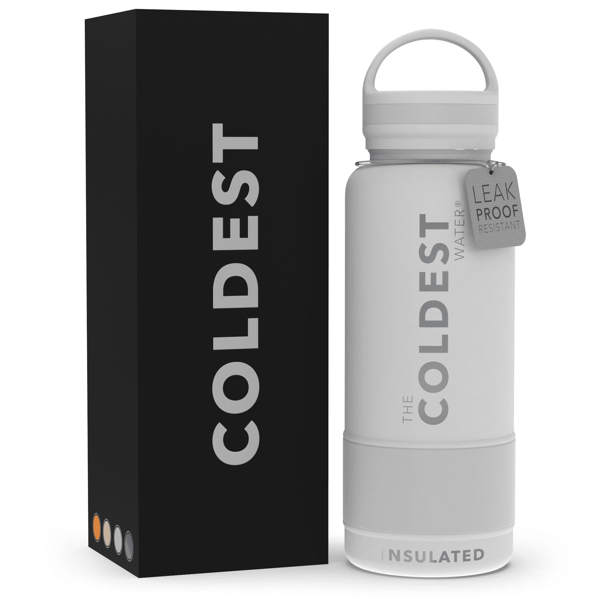 COLDEST 32 oz Stainless Steel Water Bottle, Triple Walled, Epic