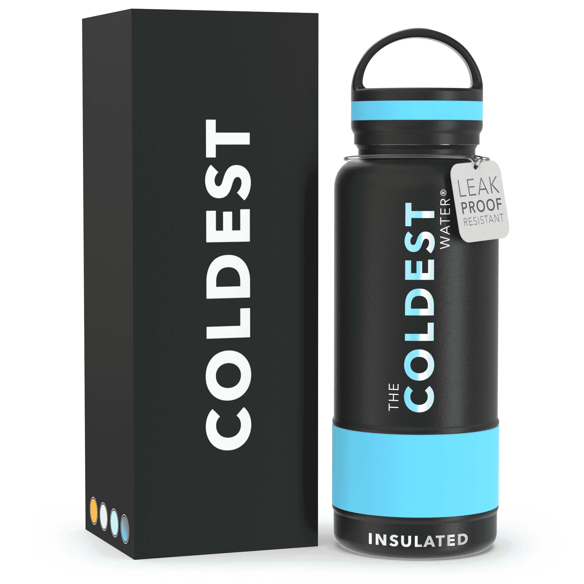 Coldest Wide Mouth Metal Water Bottle | Stay Cool, Leak