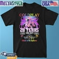 Coldplay 28 Years 19962024 World Tour Music Of The Spheres Signatures
