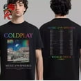 Coldplay Dublin 2024 Music Of The Spheres Tour Shirt Coldplay At Croke