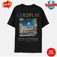 Coldplay Music Of The Spheres In Rome Italy 2024 Event TShirt