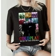 Coldplay Music Of The Spheres TShirt, Coldplay Band World Tour 2024