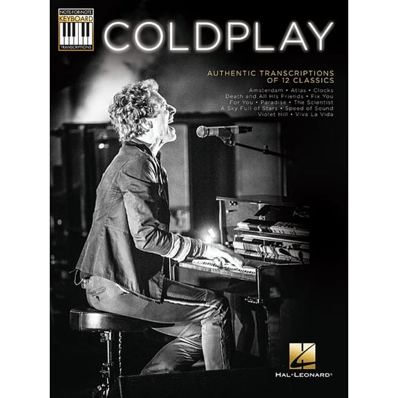 Coldplay: Note-For-Note Keyboard Transcriptions, (Paperback)