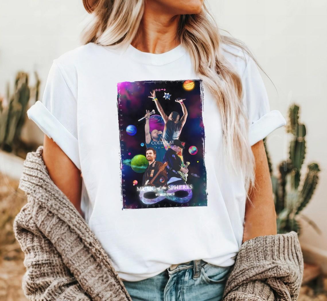 Coldplay World Tour T Shirt/Sweatshirt/Hoodie Music Of The Spheres 2025