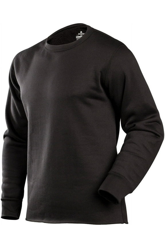 Expedition Men's Crew Base Layer - Black, Large
