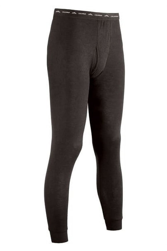 coldpruf men's enthusiast single layer bottom, black, xx-large tall