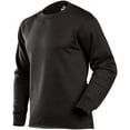 thumbnail image 1 of Coldpruf Expedition Men's Crew Base Layer - Black, Size Medium, 1 of 3
