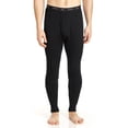 thumbnail image 1 of Coldpruf Men's Basic 2-Layer Bottoms - Big Sizes, Black, 3XLarge, 1 of 2