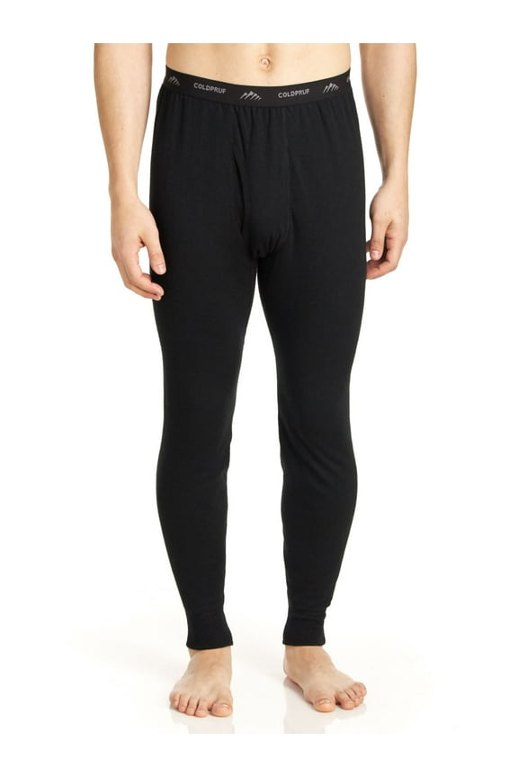 Men's Basic 2-Layer Bottoms - Big Sizes, Black, 3XLarge