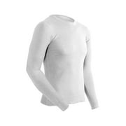COLDPRUF Men's Basic 2-Layer Long Sleeve Crew - Big Sizes, Winter White, 2XLarge