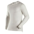 thumbnail image 1 of Coldpruf Men's Basic 2-Layer Long Sleeve Crew, Winter White, XLarge, 1 of 2