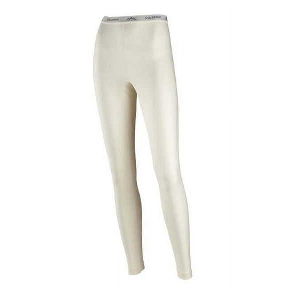 Coldpruf Men's Jersey Knit Merino Wool Base Layer Pants, Black, Large