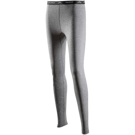 Coldpruf Premium Performance Women's Base Layer Pants - Heather Gray, Medium