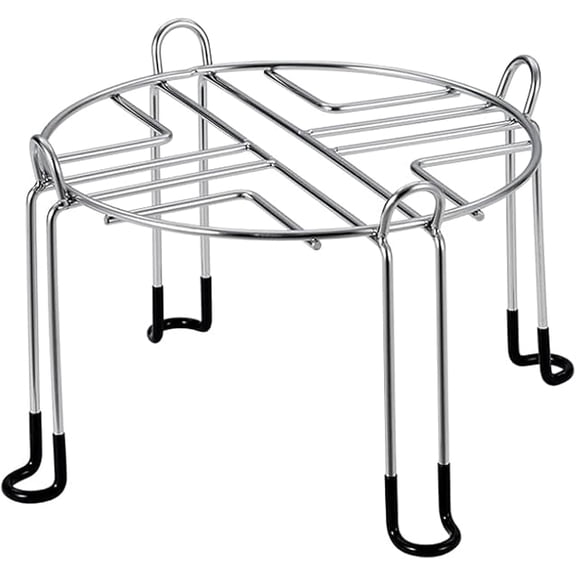 ARMOUR Water Filter Stand - 6" Stainless Steel Base for Water Filtration Systems, Compatible as Berkey Stand - Non-Slip Countertop Support for Gravity-Fed Dispensers