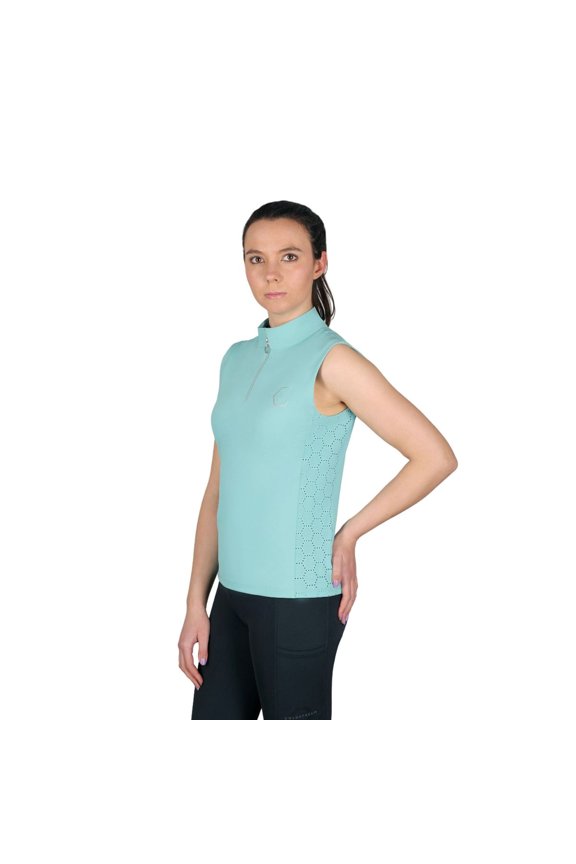 Womens Cranshaws Sleeveless Base Layer Top