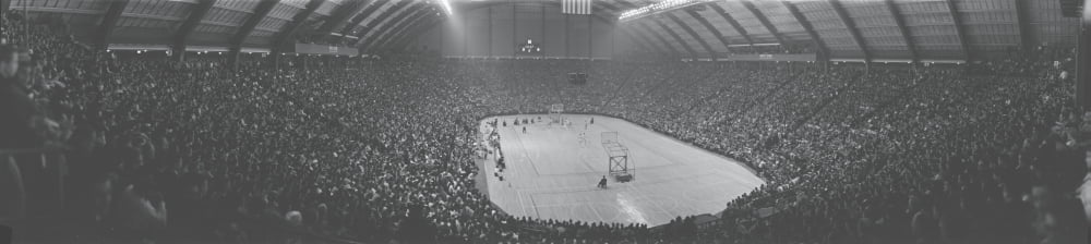 Cole Field House University of Maryland Laurel MD January 1959 Canvas Art - Panoramic Images (36 x 12)