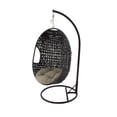 thumbnail image 1 of Mtl Pe Rattan Pod Chair 37"w, 80"h, 1 of 4