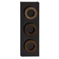thumbnail image 1 of Benzara 70979 Unique And Captivating Wood Glass Wall Plaque, 1 of 2