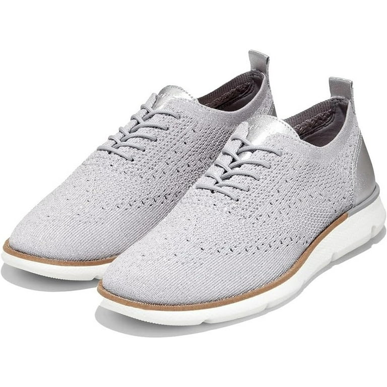 Cole Haan Stitchlite Microchip/Silver Metallic Slip On