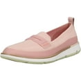 thumbnail image 1 of Cole Haan 4.Zerogrand Stitchlite Rose Knit/White Slip On Flat Round Toe Loafers (Rose Knit/White, 8), 1 of 5